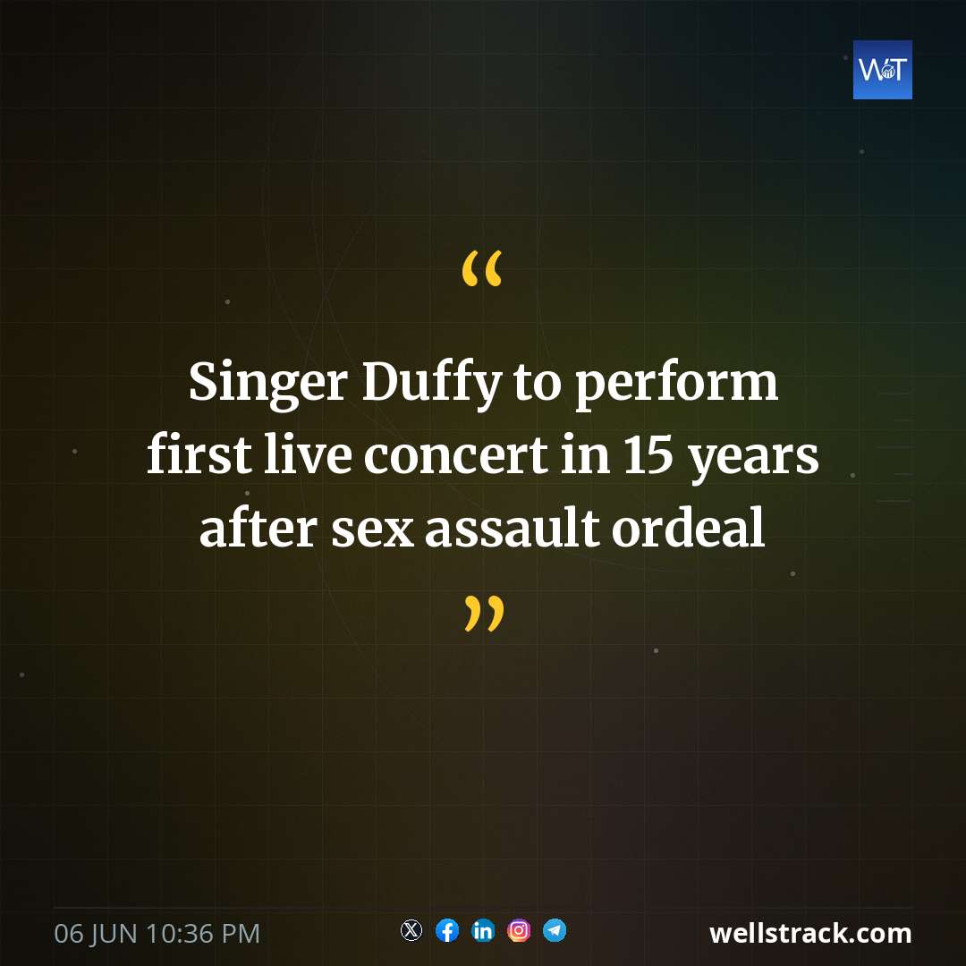 Singer Duffy to perform first live concert in 15 years after sex assault ordeal — WellsTrack