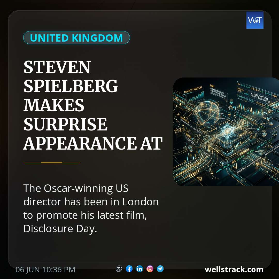 Steven Spielberg makes surprise appearance at London pub quiz — WellsTrack