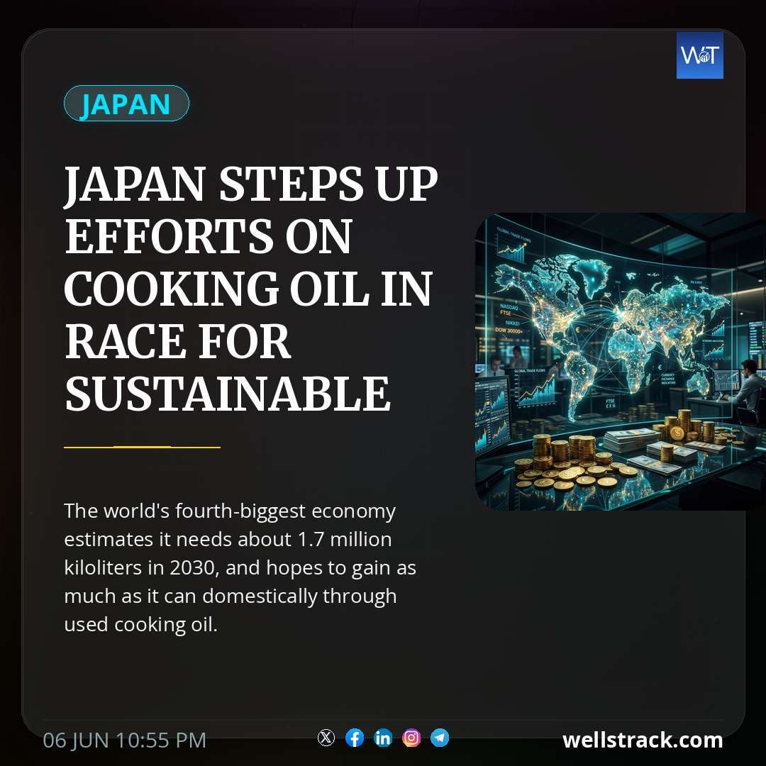 Japan steps up efforts on cooking oil in race for sustainable aviation fuel​​