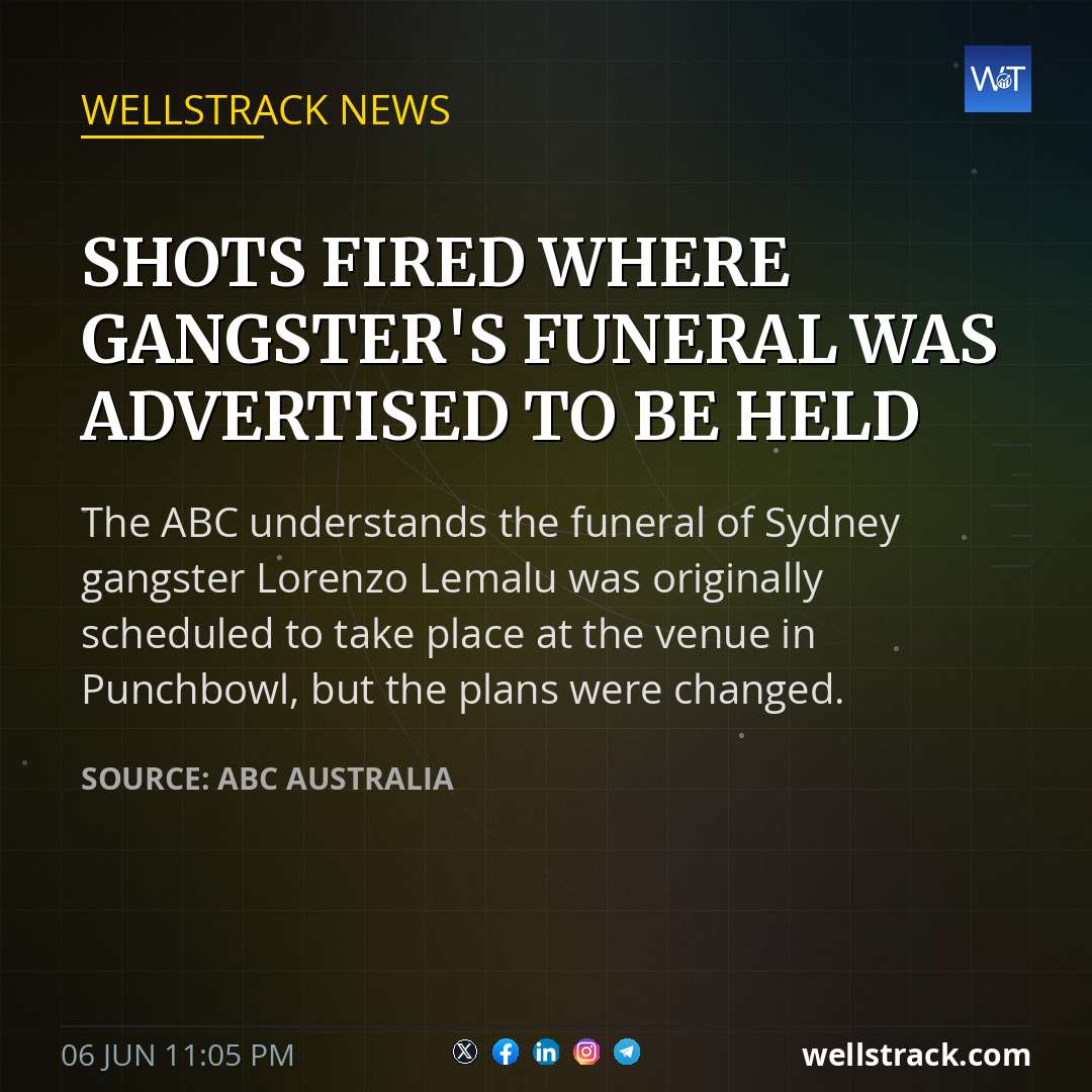 Shots fired where gangster's funeral was advertised to be held — WellsTrack