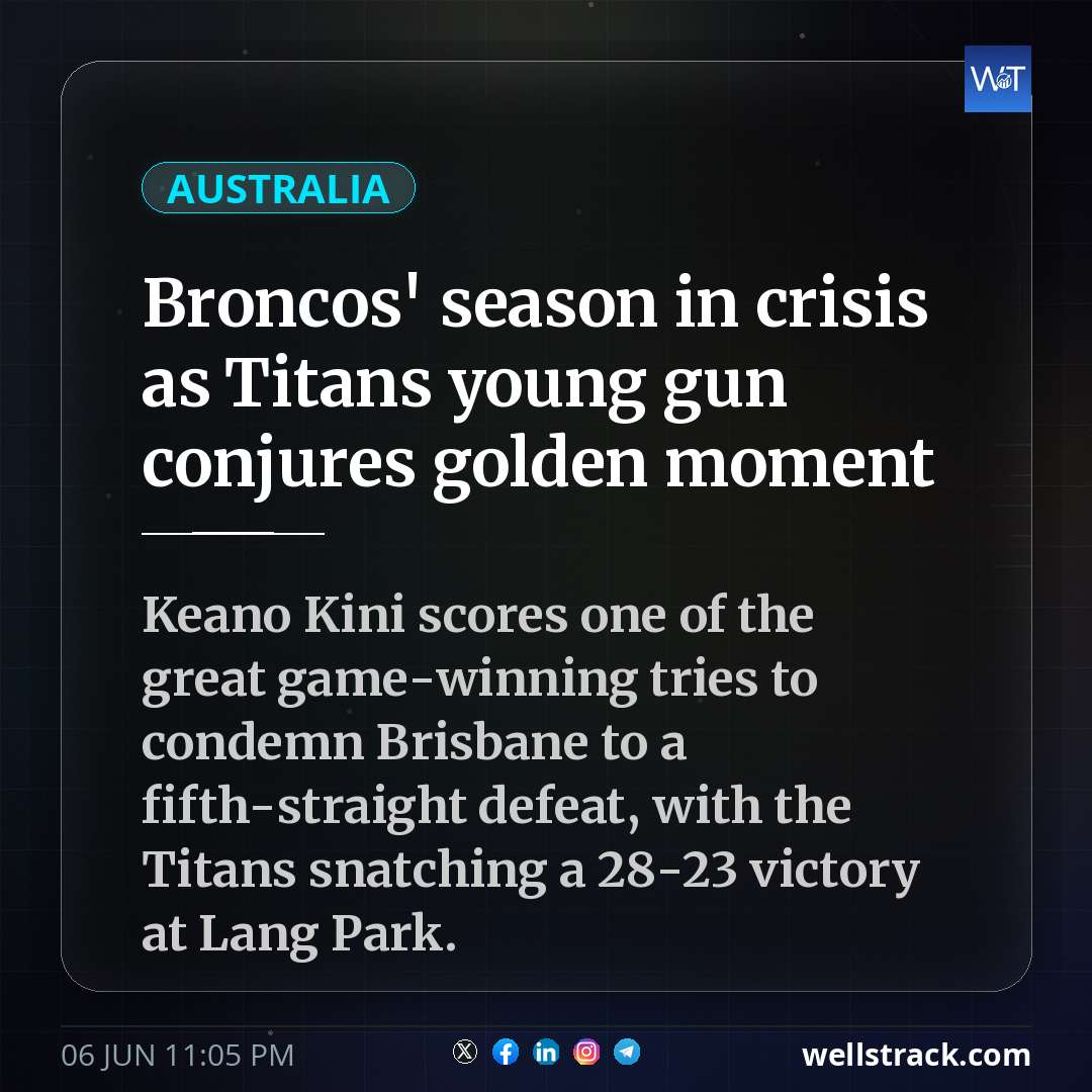Broncos' season in crisis as Titans young gun conjures golden moment — WellsTrack
