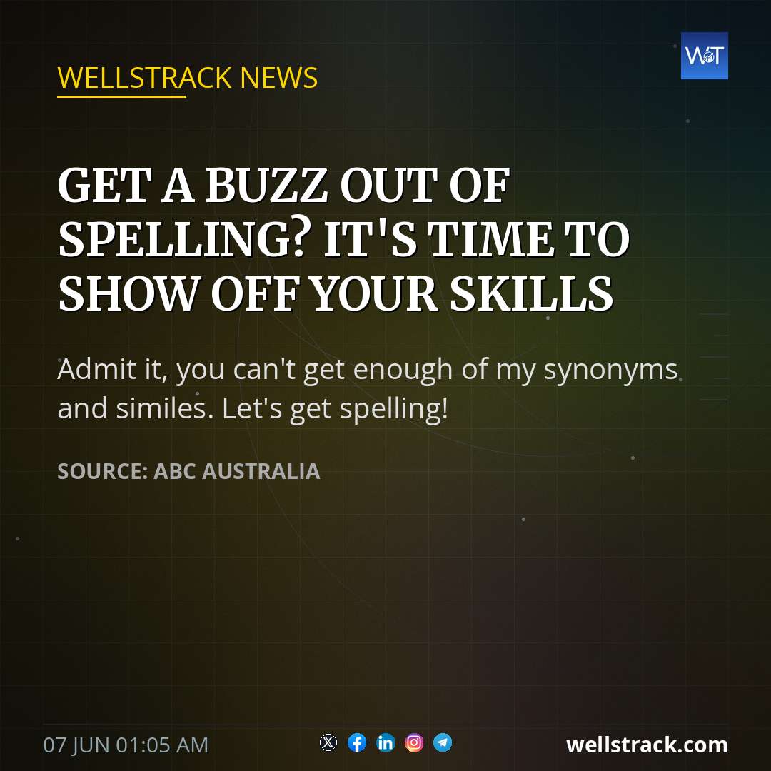 Get a buzz out of spelling? It's time to show off your skills