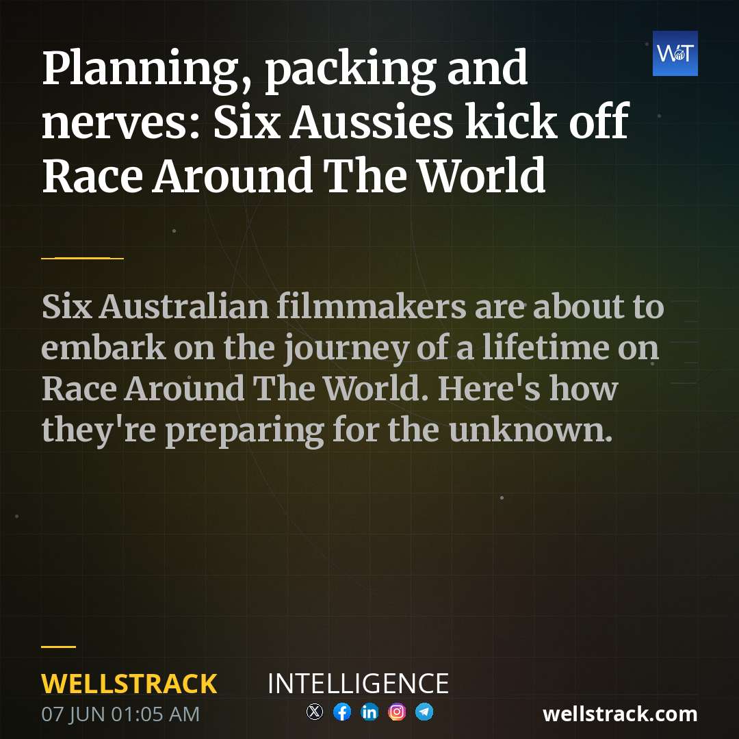 Planning, packing and nerves: Six Aussies kick off Race Around The World