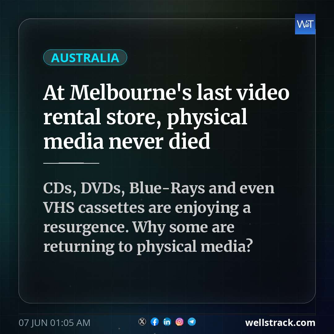 At Melbourne's last video rental store, physical media never died