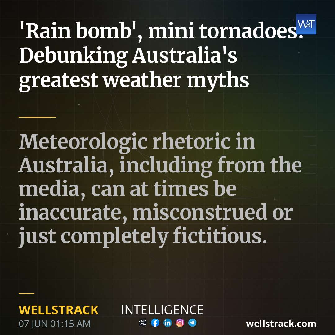 'Rain bomb', mini tornadoes: Debunking Australia's greatest weather myths