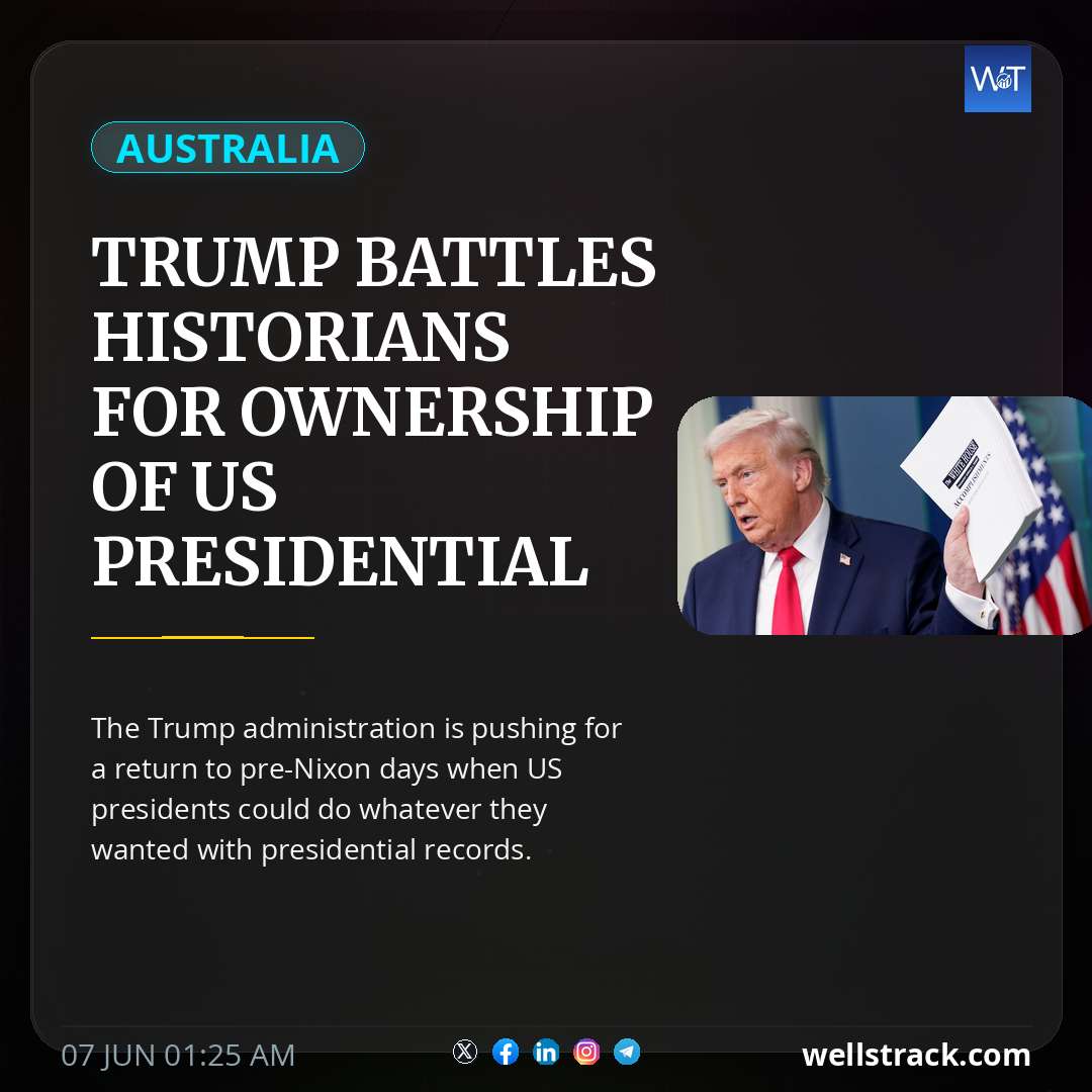 Trump battles historians for ownership of US presidential records