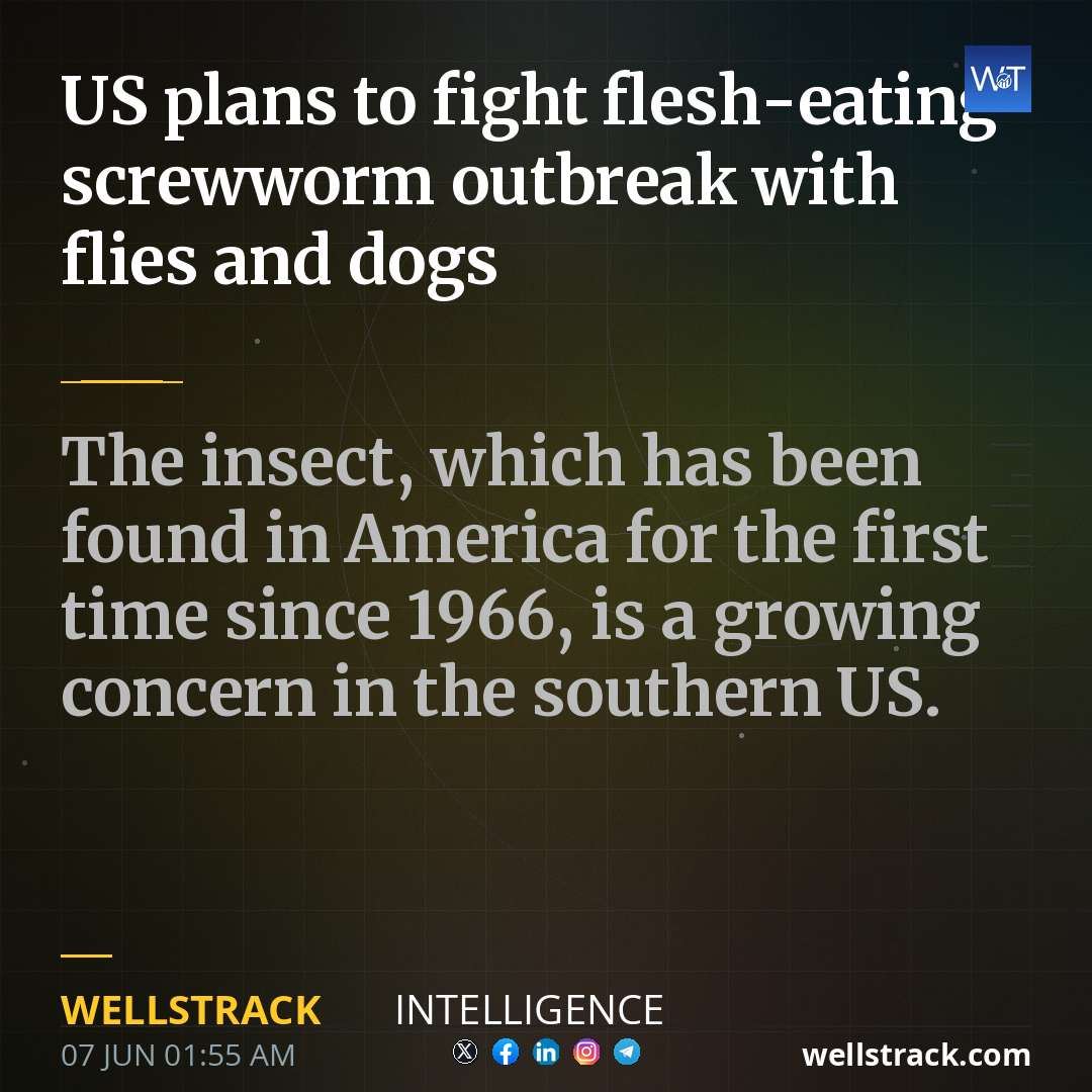 US plans to fight flesh-eating screwworm outbreak with flies and dogs
