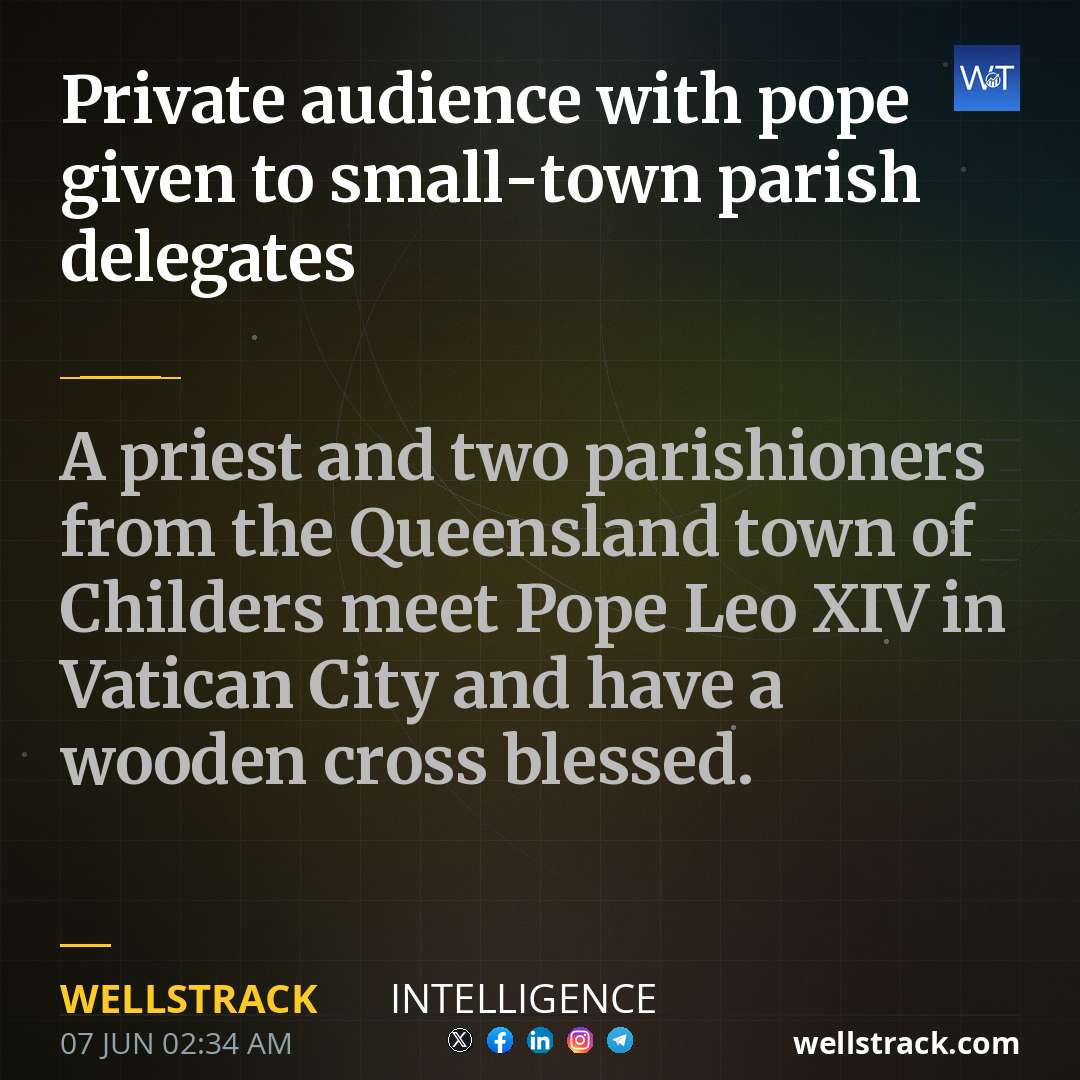 Private audience with pope given to small-town parish delegates