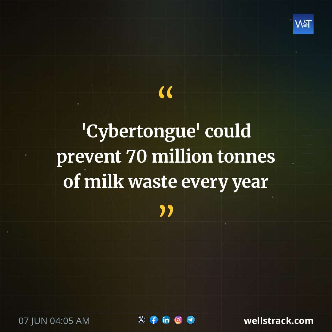 'Cybertongue' could prevent 70 million tonnes of milk waste every year