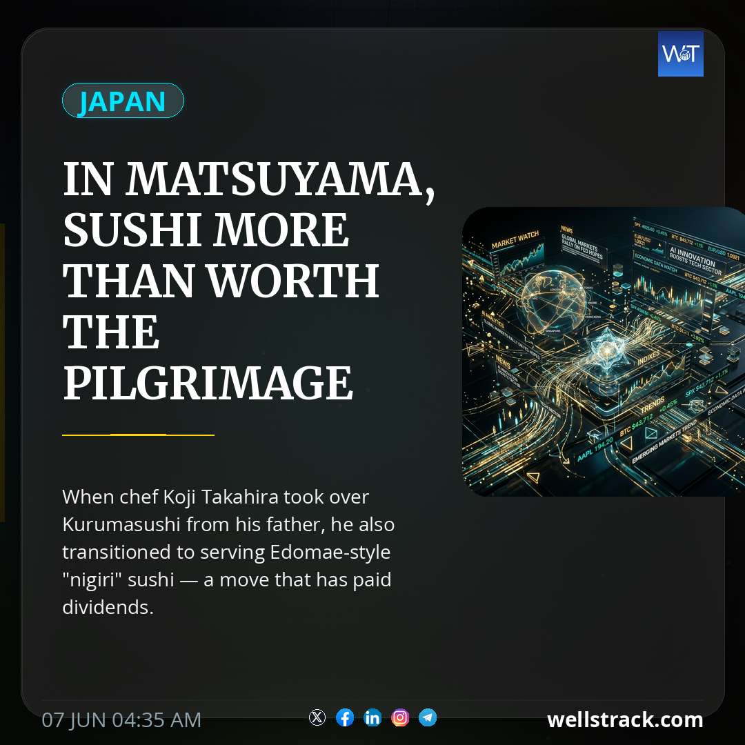 In Matsuyama, sushi more than worth the pilgrimage