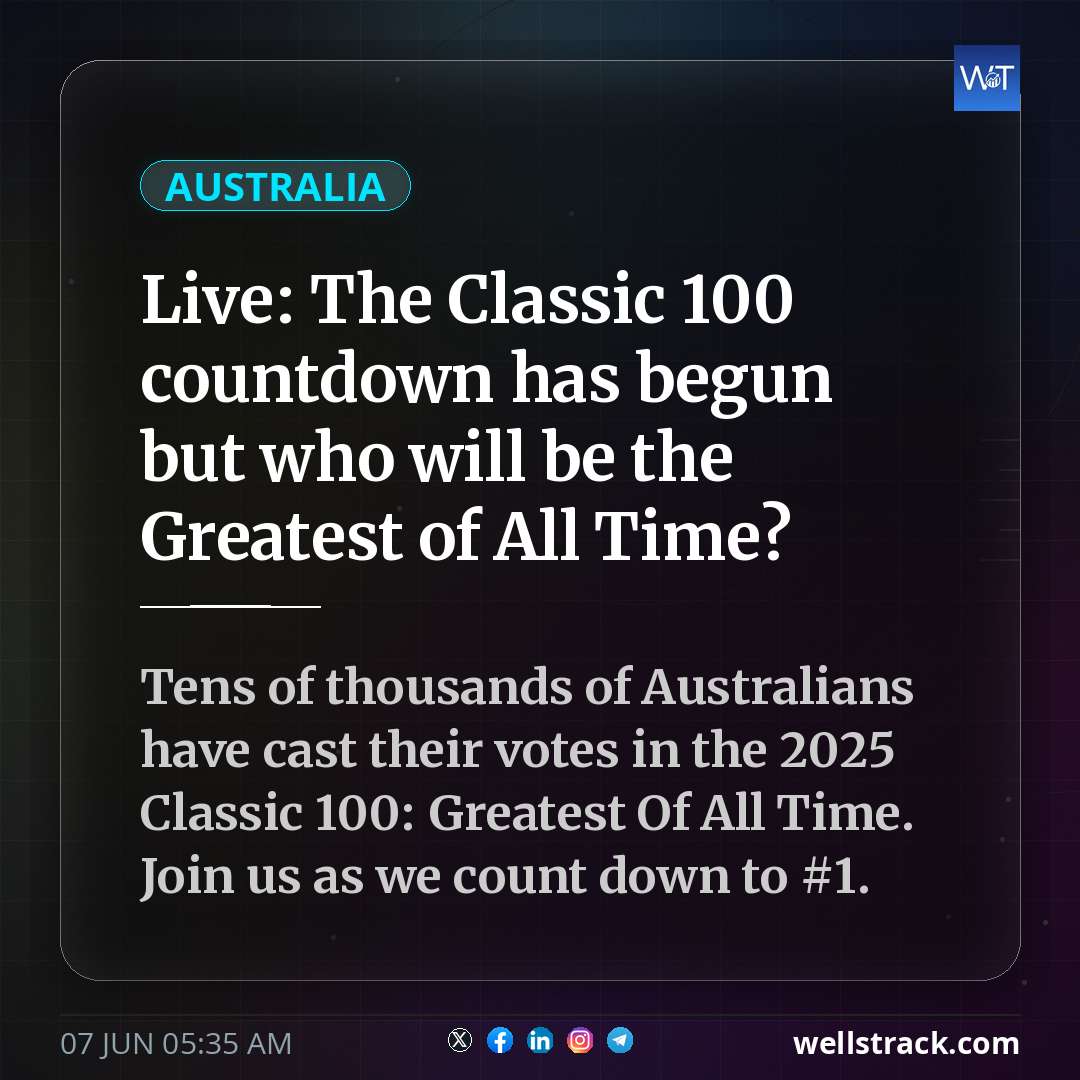 Live: The Classic 100 countdown has begun but who will be the Greatest of All Time?