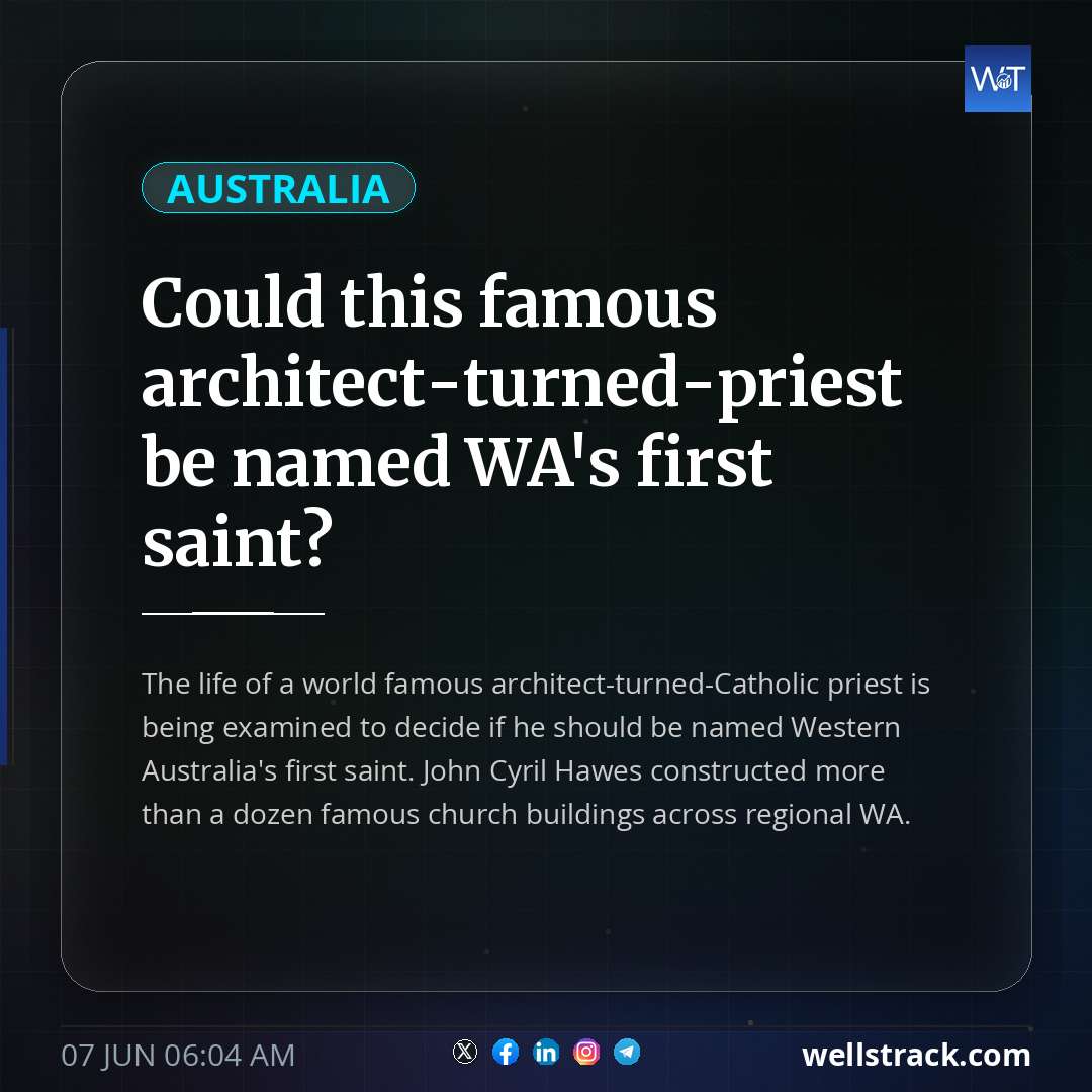 Could this famous architect-turned-priest be named WA's first saint?