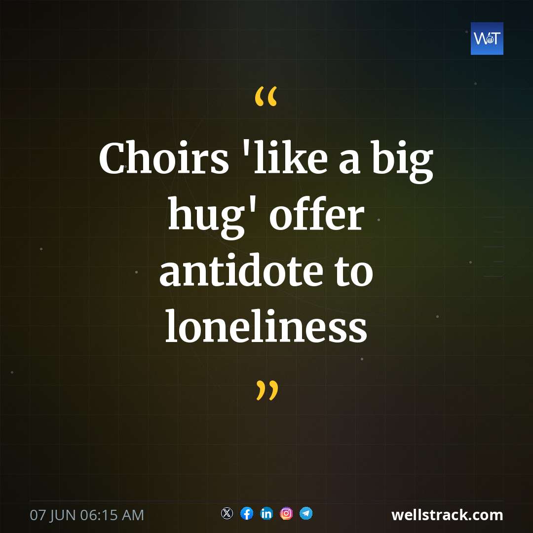 Choirs 'like a big hug' offer antidote to loneliness