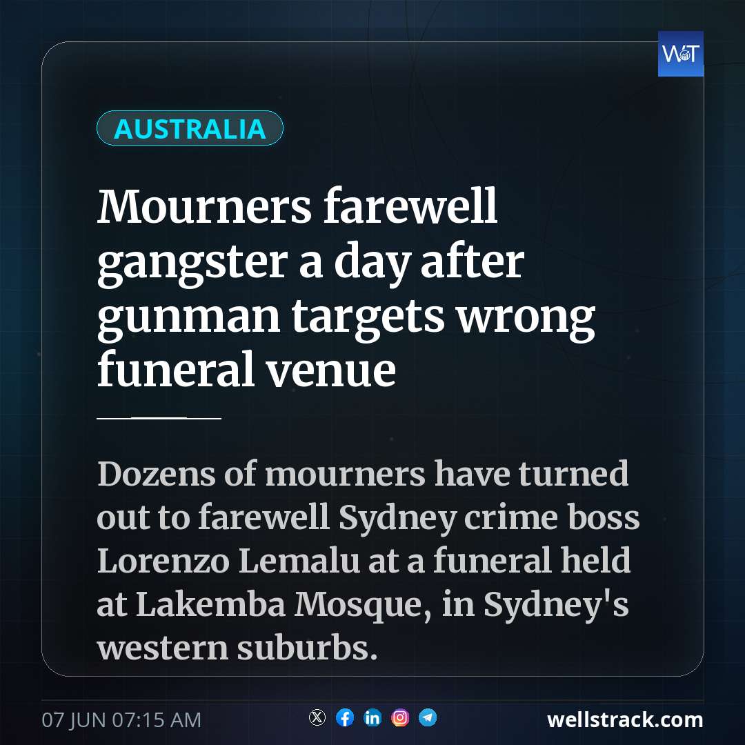 Mourners farewell gangster a day after gunman targets wrong funeral venue
