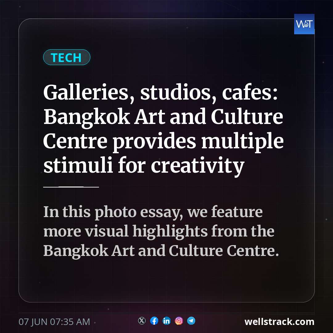 Galleries, studios, cafes: Bangkok Art and Culture Centre provides multiple stimuli for creativity