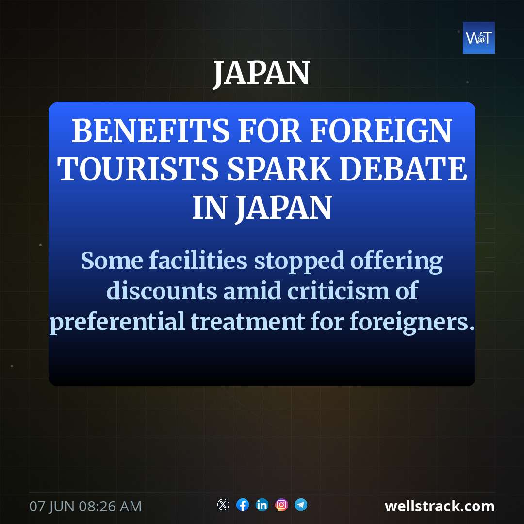Benefits for foreign tourists spark debate in Japan