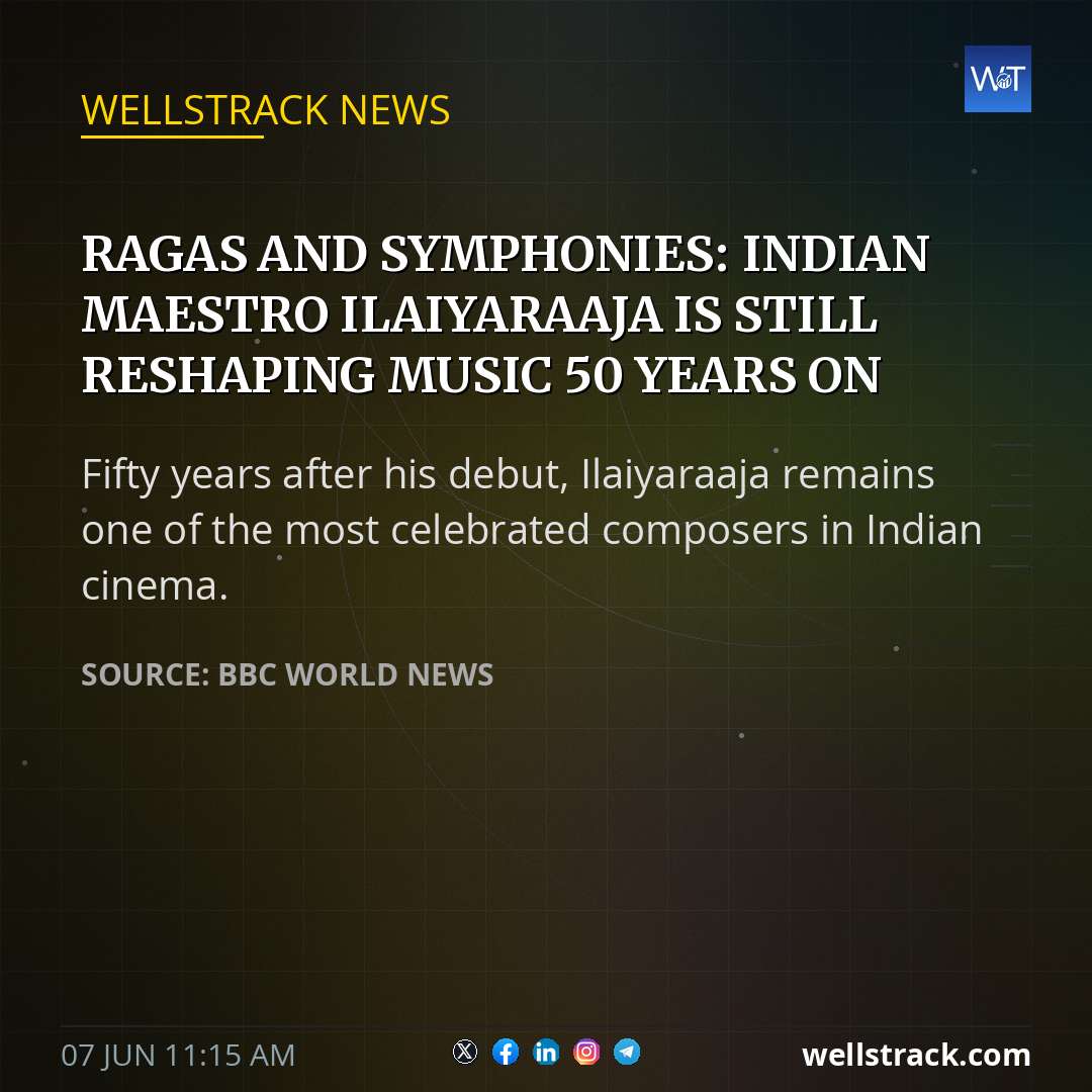 Ragas and symphonies: Indian maestro Ilaiyaraaja is still reshaping music 50 years on