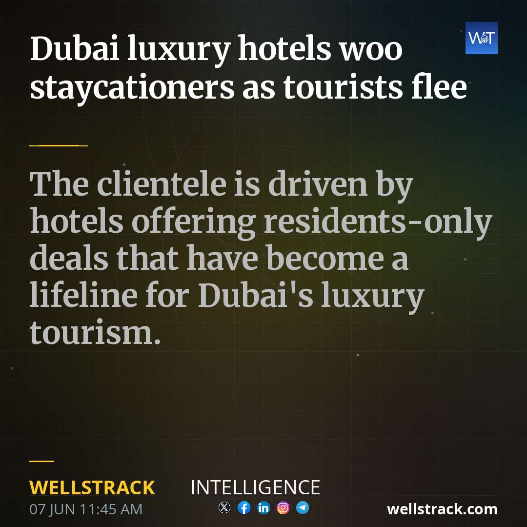 Dubai luxury hotels woo staycationers as tourists flee