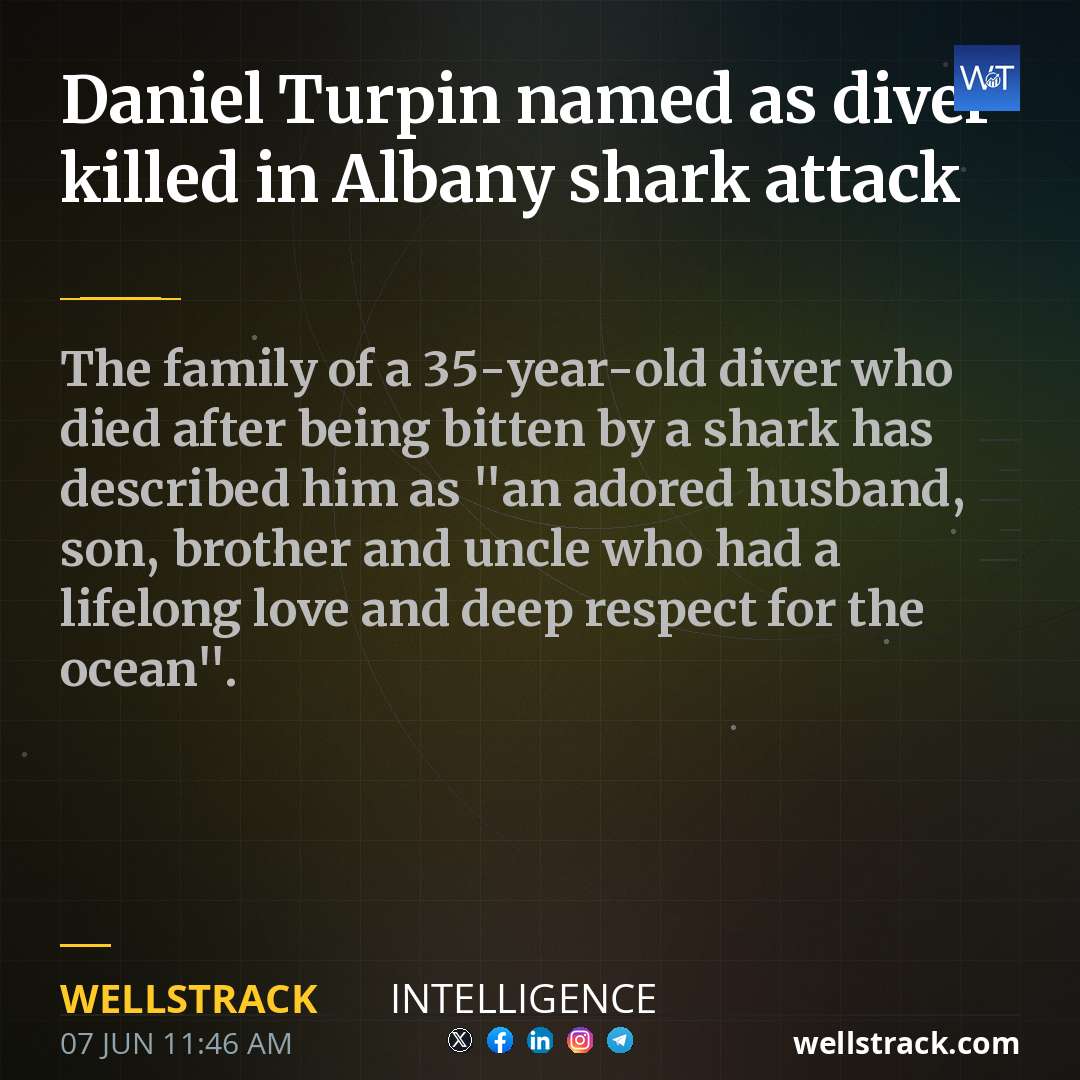 Daniel Turpin named as diver killed in Albany shark attack