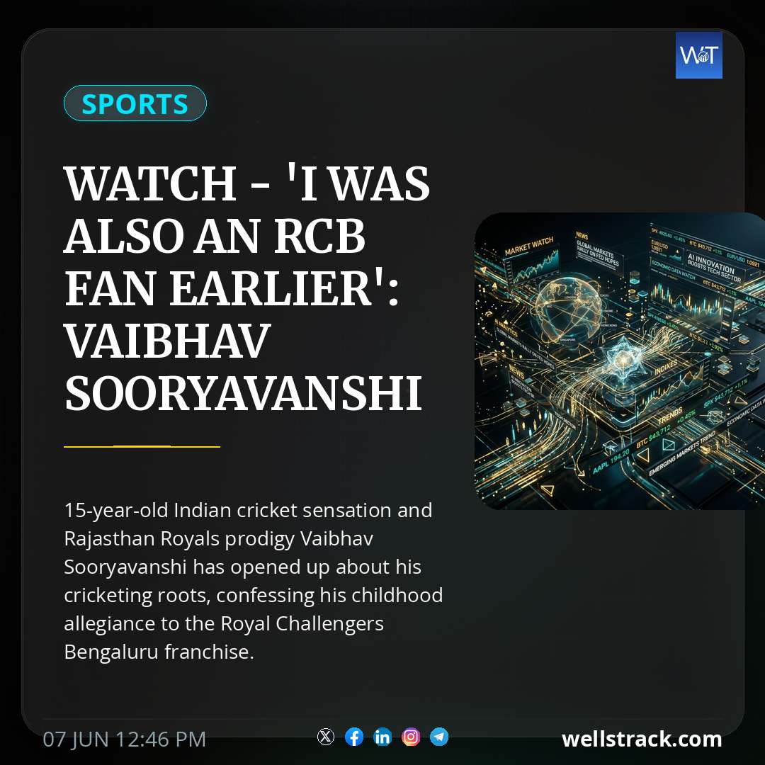 WATCH - 'I was also an RCB fan earlier': Vaibhav Sooryavanshi reveals being a 'Virat Kohli fanboy', shares conversation with legend after IPL Final