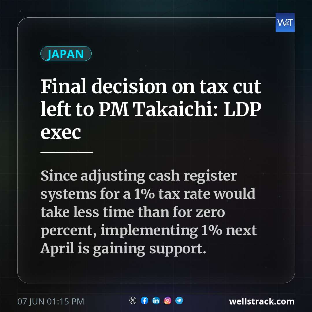 Final decision on tax cut left to PM Takaichi: LDP exec