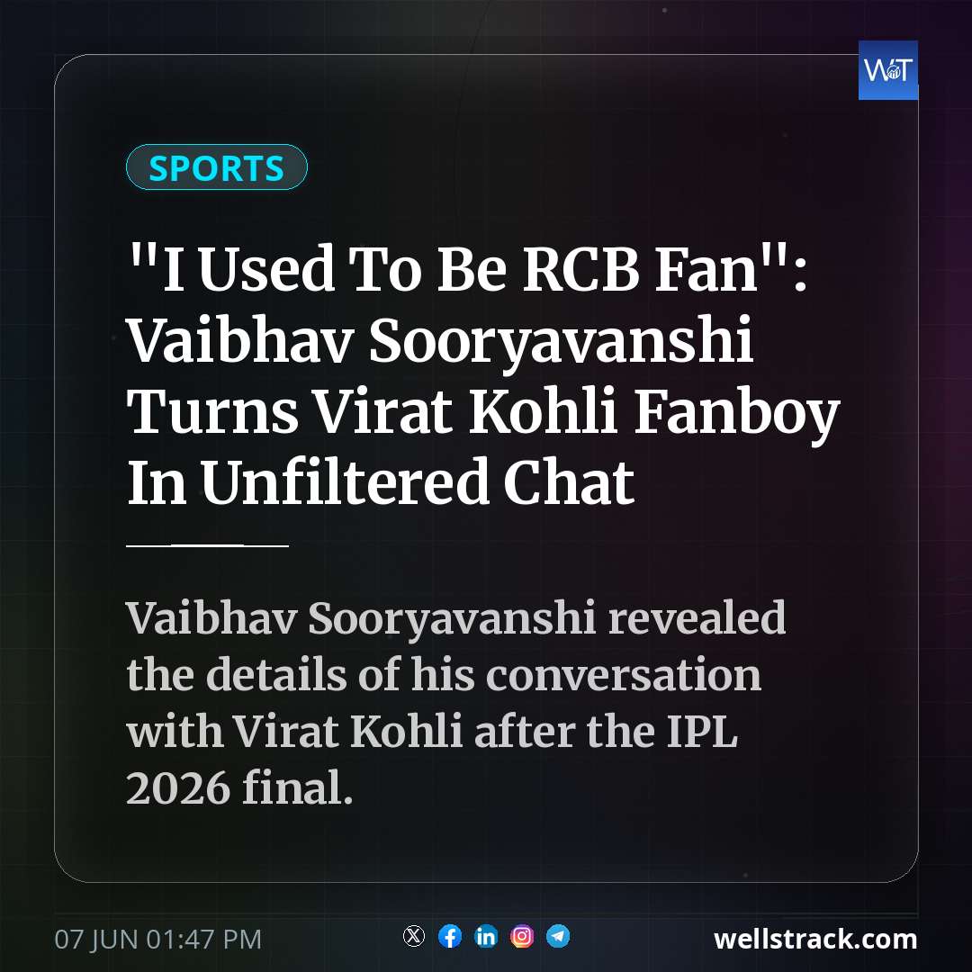 "I Used To Be RCB Fan": Vaibhav Sooryavanshi Turns Virat Kohli Fanboy In Unfiltered Chat