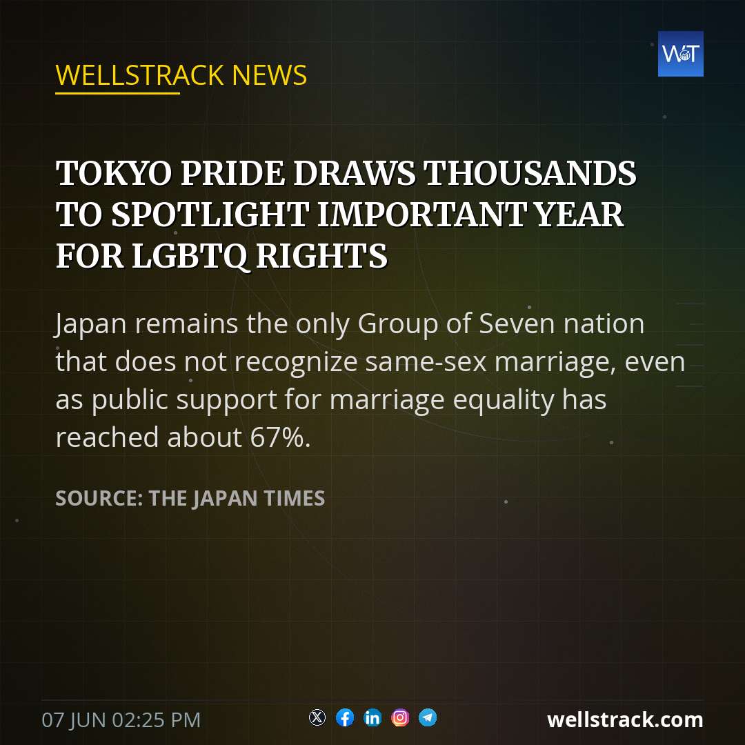 Tokyo Pride draws thousands to spotlight important year for LGBTQ rights