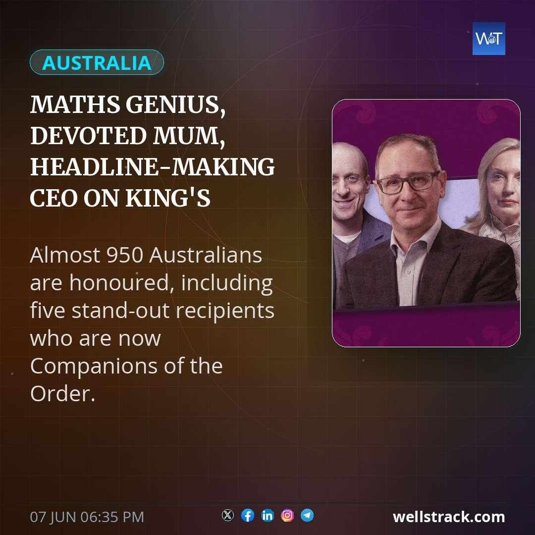 Maths genius, devoted mum, headline-making CEO on King's Birthday Honours roll