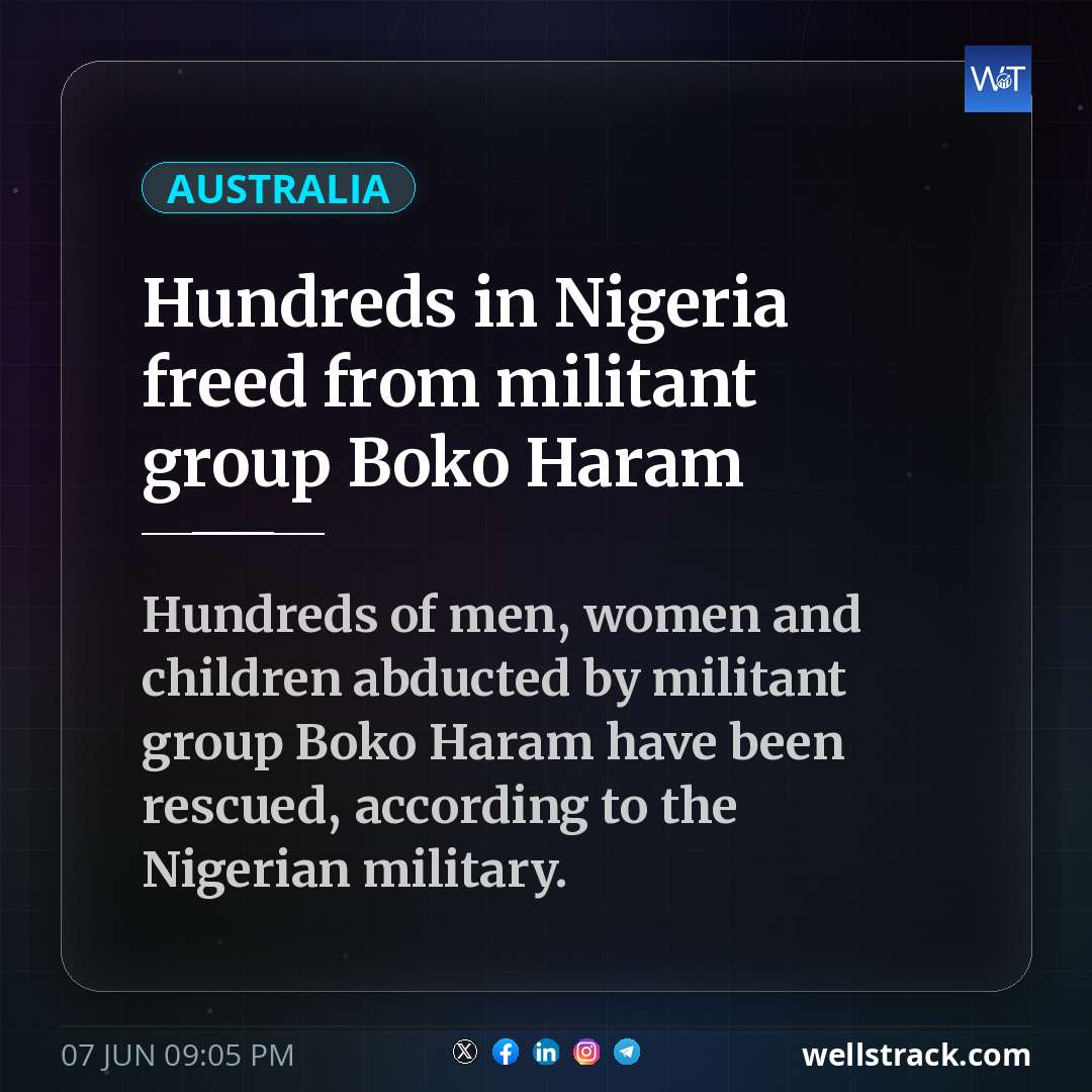 Hundreds in Nigeria freed from militant group Boko Haram