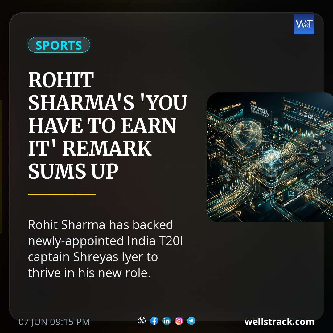 Rohit Sharma's 'You Have To Earn It' Remark Sums Up Shreyas Iyer's Promotion As India's T20I Captain