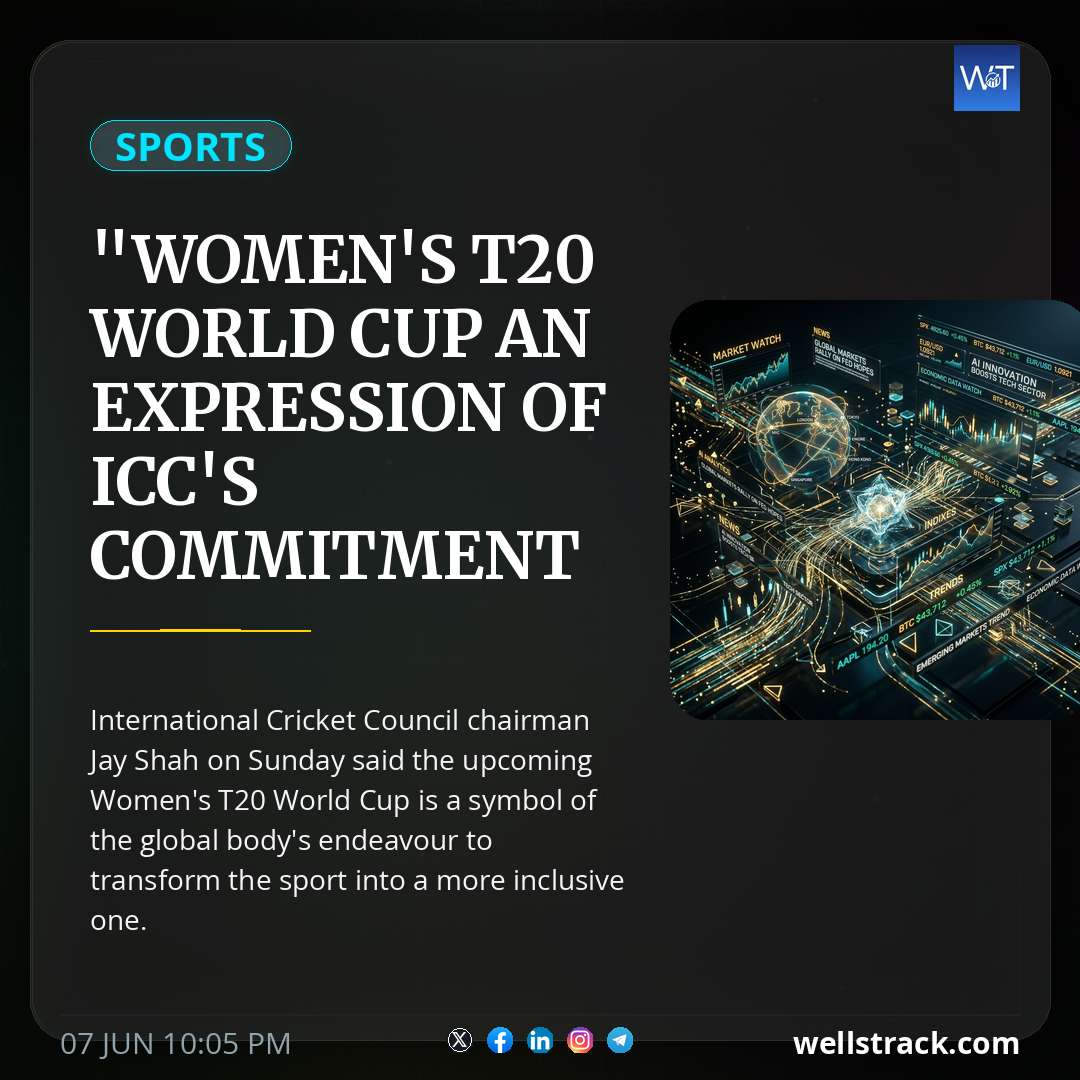 "Women's T20 World Cup An Expression Of ICC's Commitment To Build More Inclusive, Global game": Chairman Jay Shah