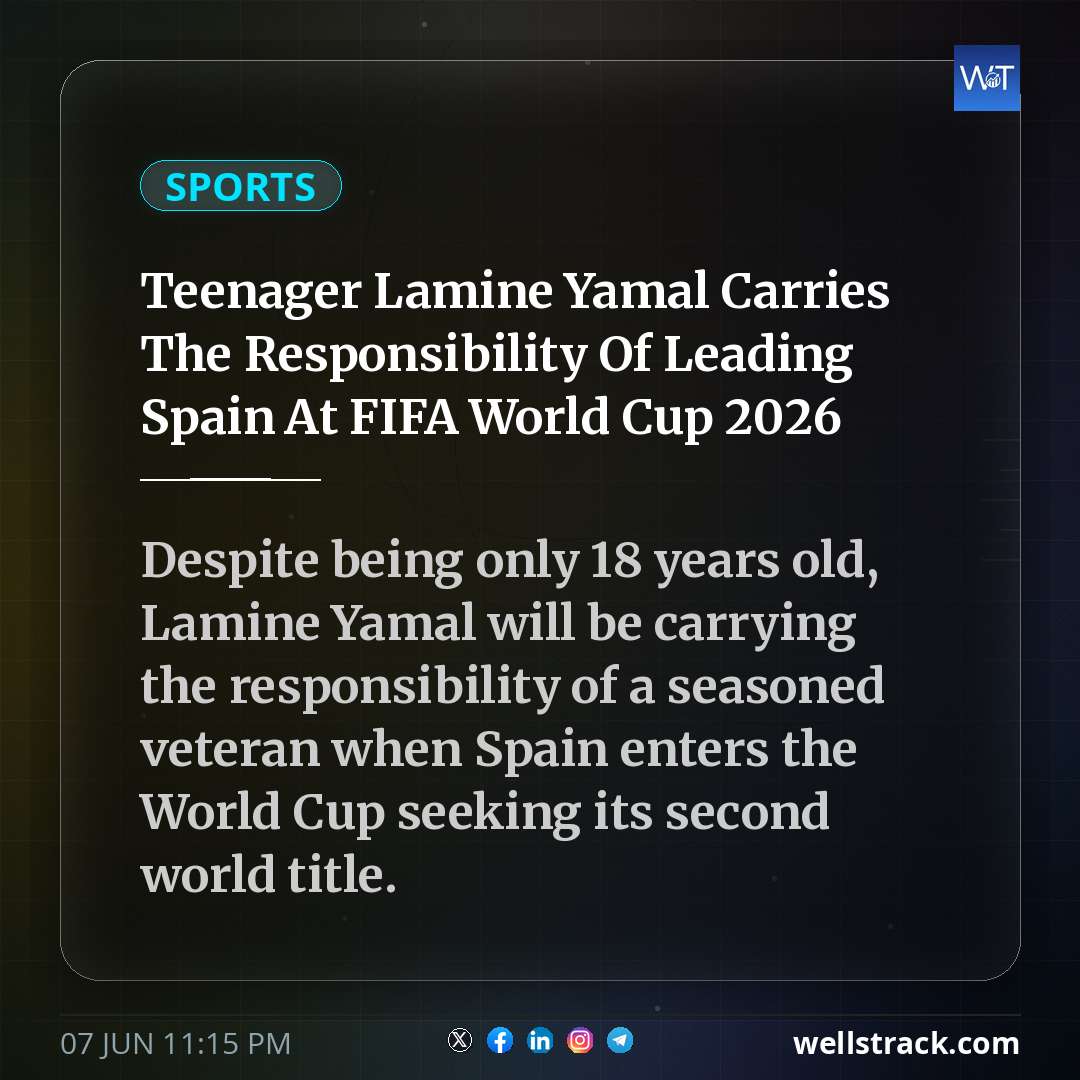 Teenager Lamine Yamal Carries The Responsibility Of Leading Spain At FIFA World Cup 2026