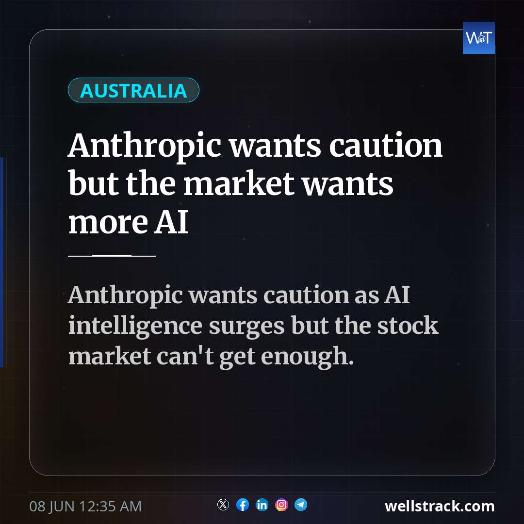 Anthropic wants caution but the market wants more AI — WellsTrack