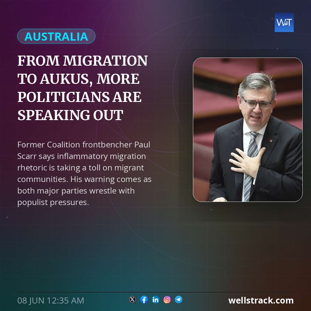 From migration to AUKUS, more politicians are speaking out — WellsTrack