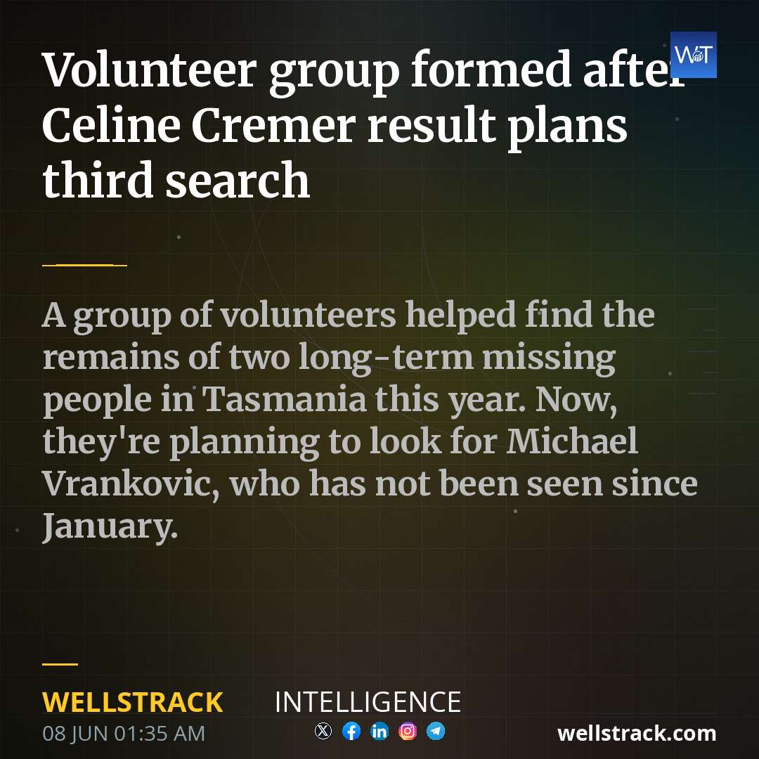 Volunteer group formed after Celine Cremer result plans third search — WellsTrack