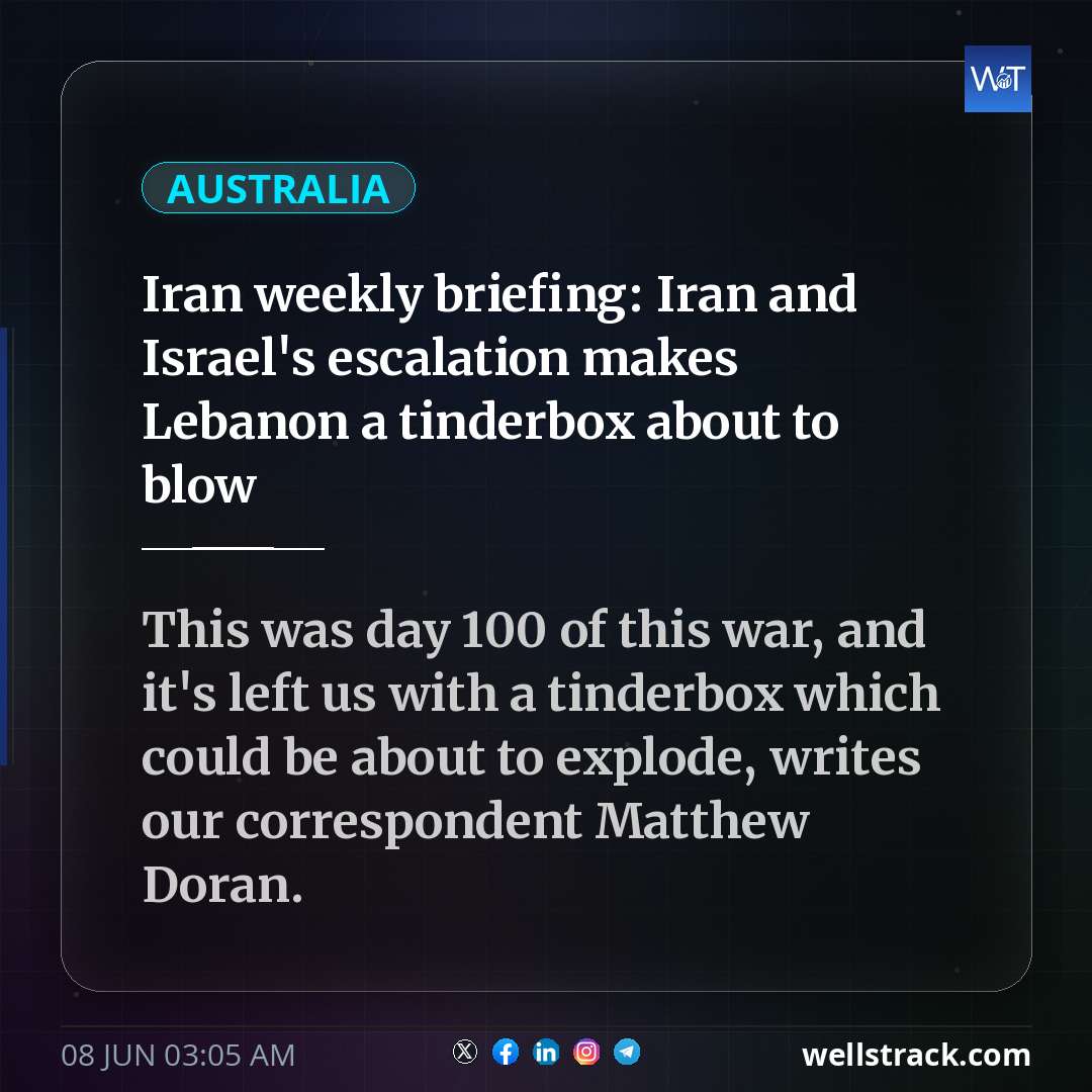 Iran weekly briefing: Iran and Israel's escalation makes Lebanon a tinderbox about to blow