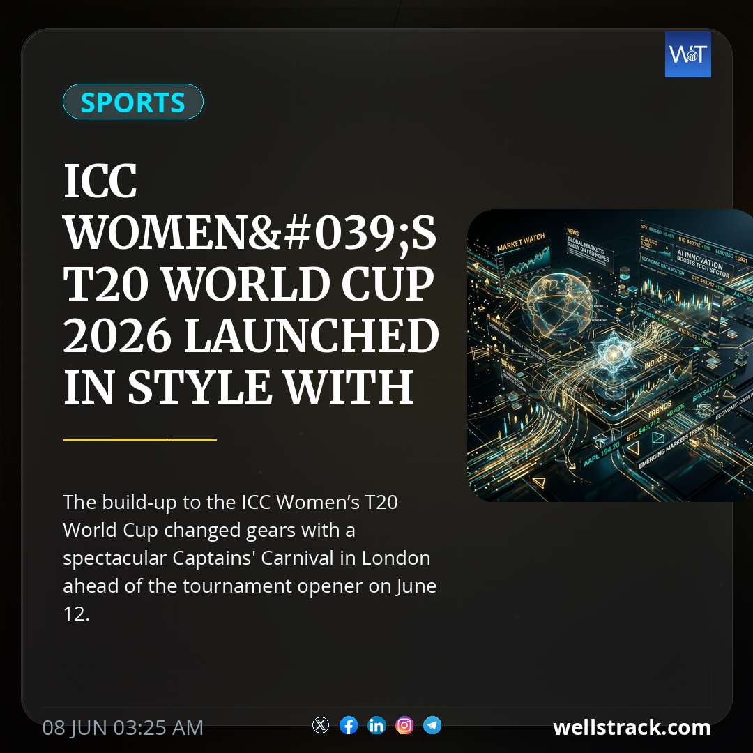 ICC Women's T20 World Cup 2026 launched in style with Captains' Carnival at Waterloo Bridge - See Pics