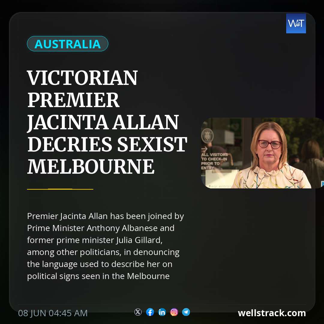 Victorian Premier Jacinta Allan decries sexist Melbourne billboard