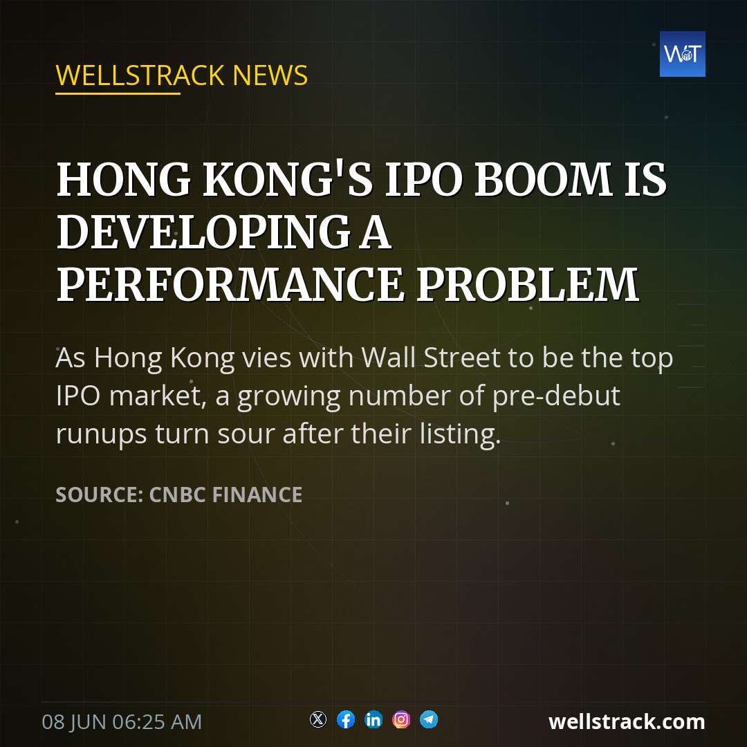 Hong Kong's IPO boom is developing a performance problem