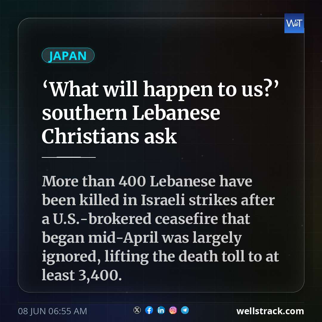 ‘What will happen to us?’ southern Lebanese Christians ask
