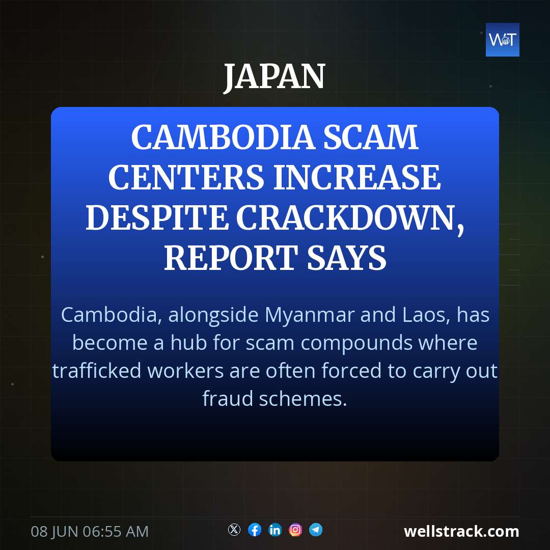 Cambodia scam centers increase despite crackdown, report says