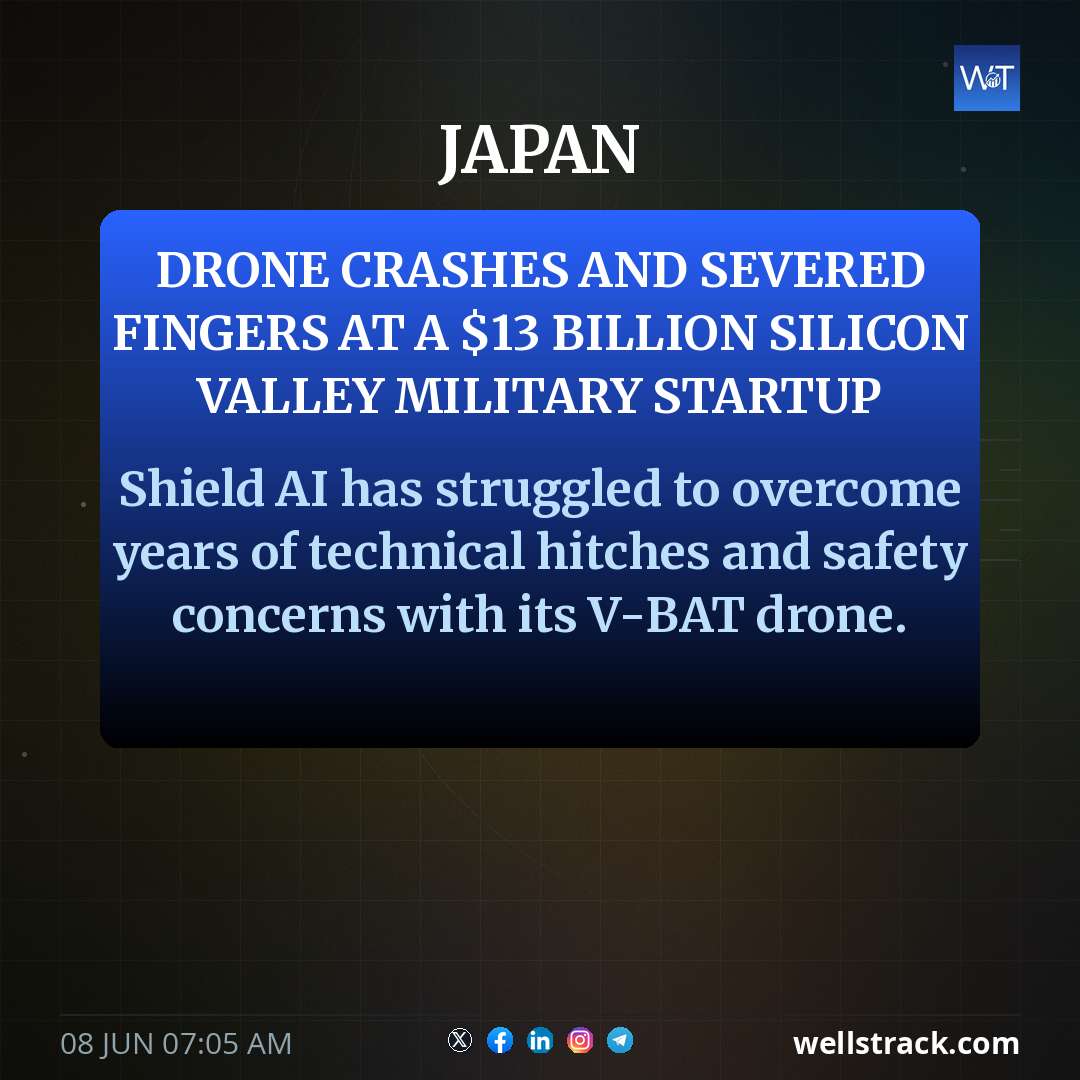 Drone crashes and severed fingers at a $13 billion Silicon Valley military startup