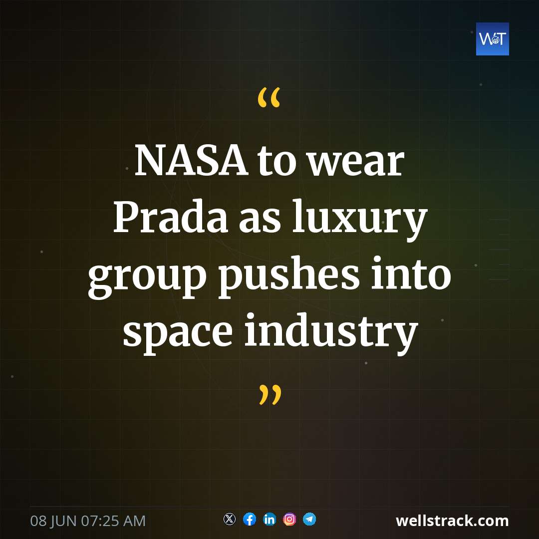 NASA to wear Prada as luxury group pushes into space industry