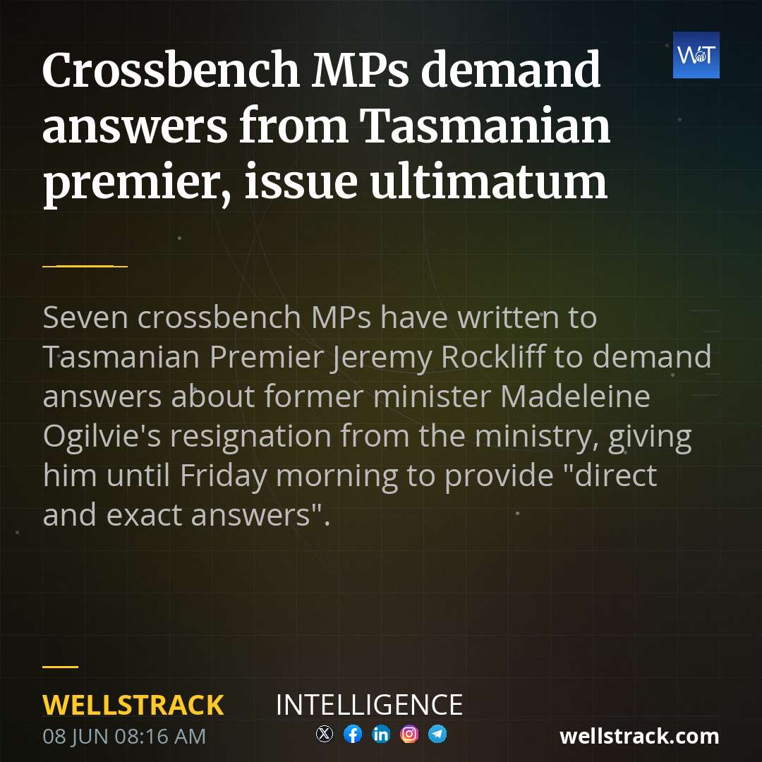 Crossbench MPs demand answers from Tasmanian premier, issue ultimatum