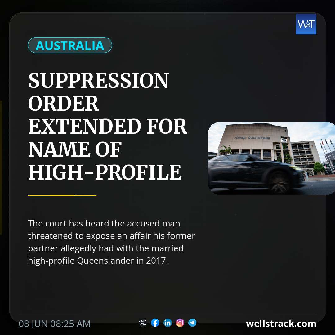 Suppression order extended for name of high-profile Qld man in extortion case