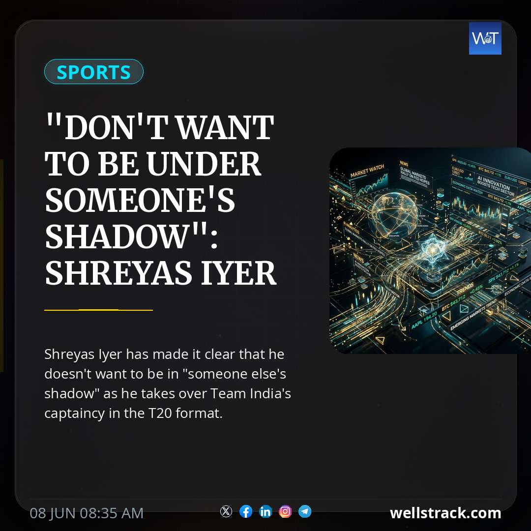 "Don't Want To Be Under Someone's Shadow": Shreyas Iyer Makes India Captaincy Stance Clear