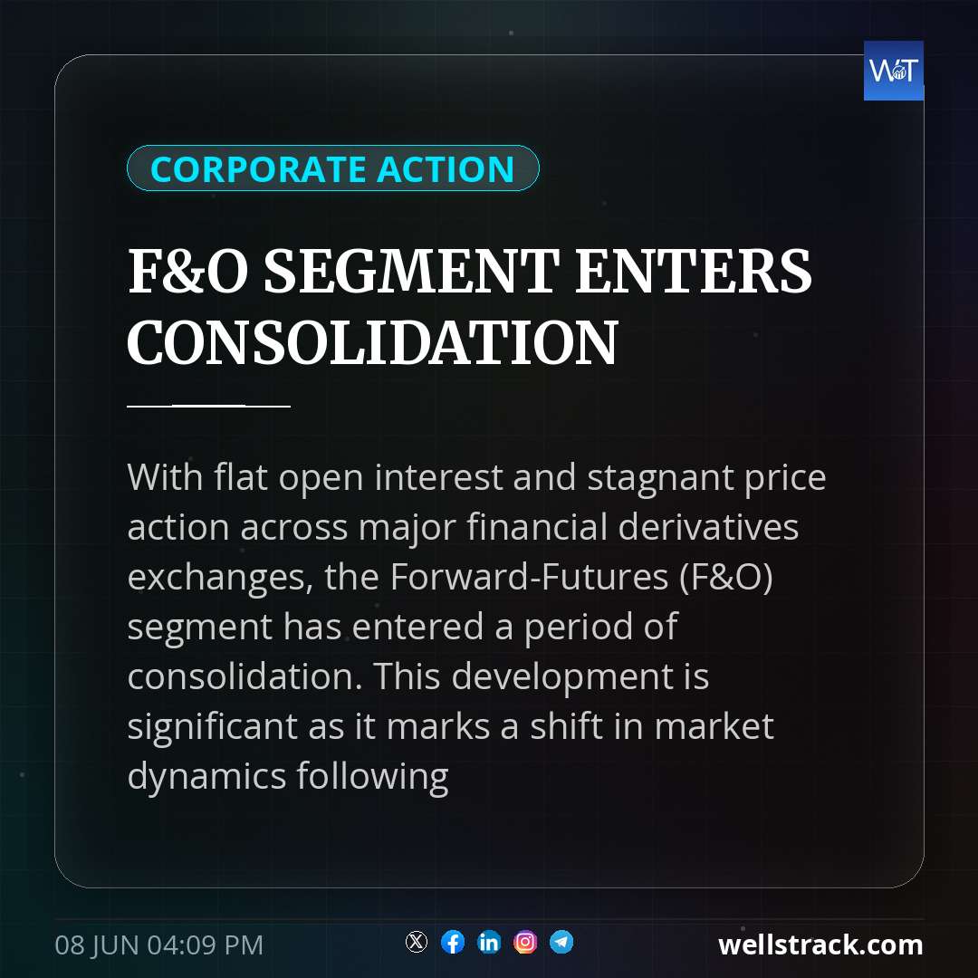 F&O SEGMENT ENTERS CONSOLIDATION