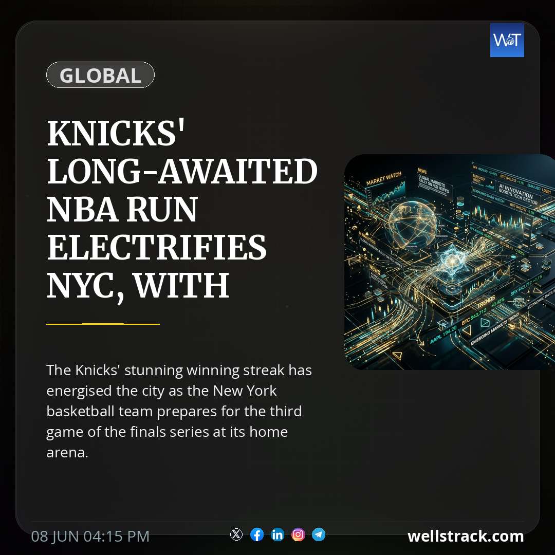 Knicks' long-awaited NBA run electrifies NYC, with Trump set to attend key game — WellsTrack