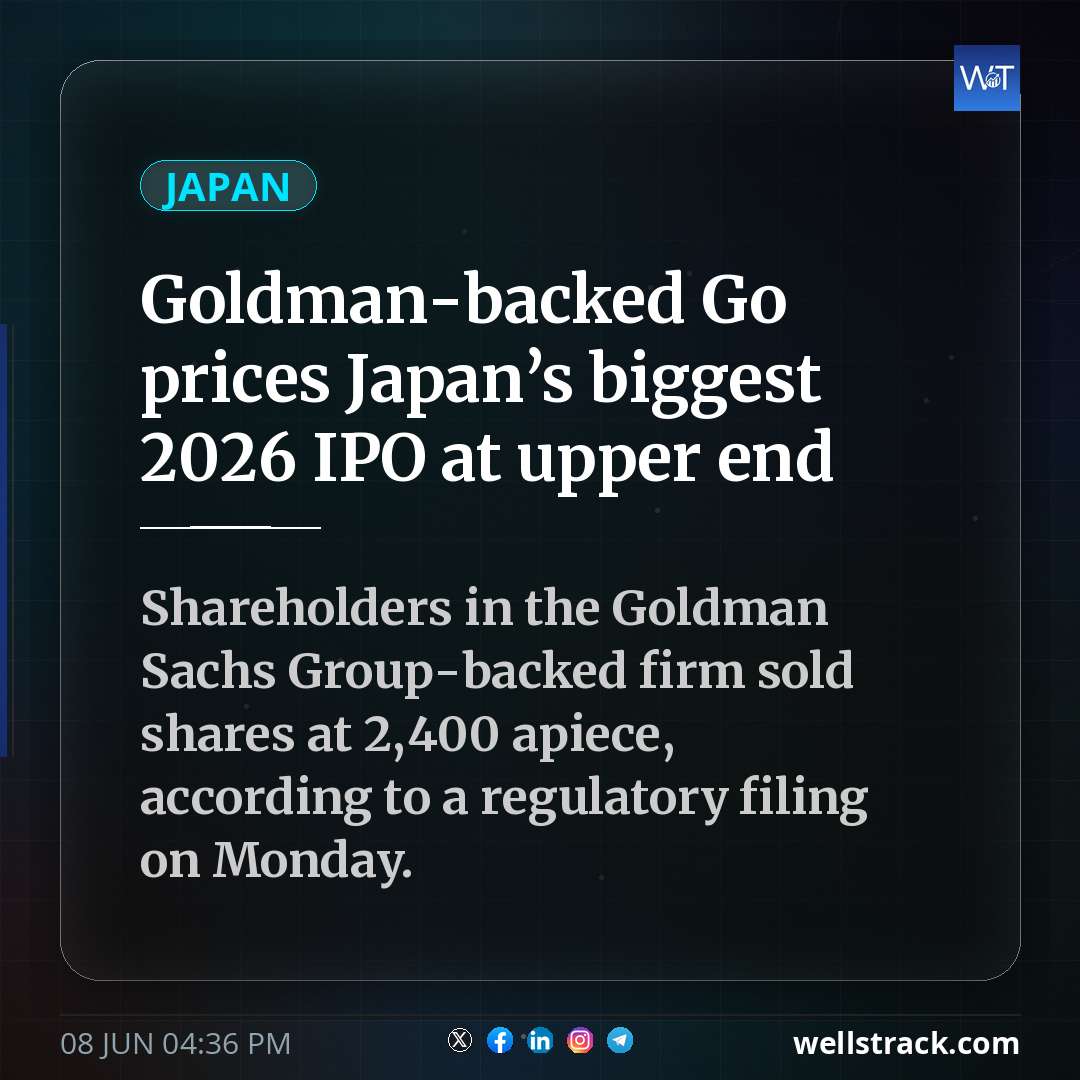 Goldman-backed Go prices Japan’s biggest 2026 IPO at upper end