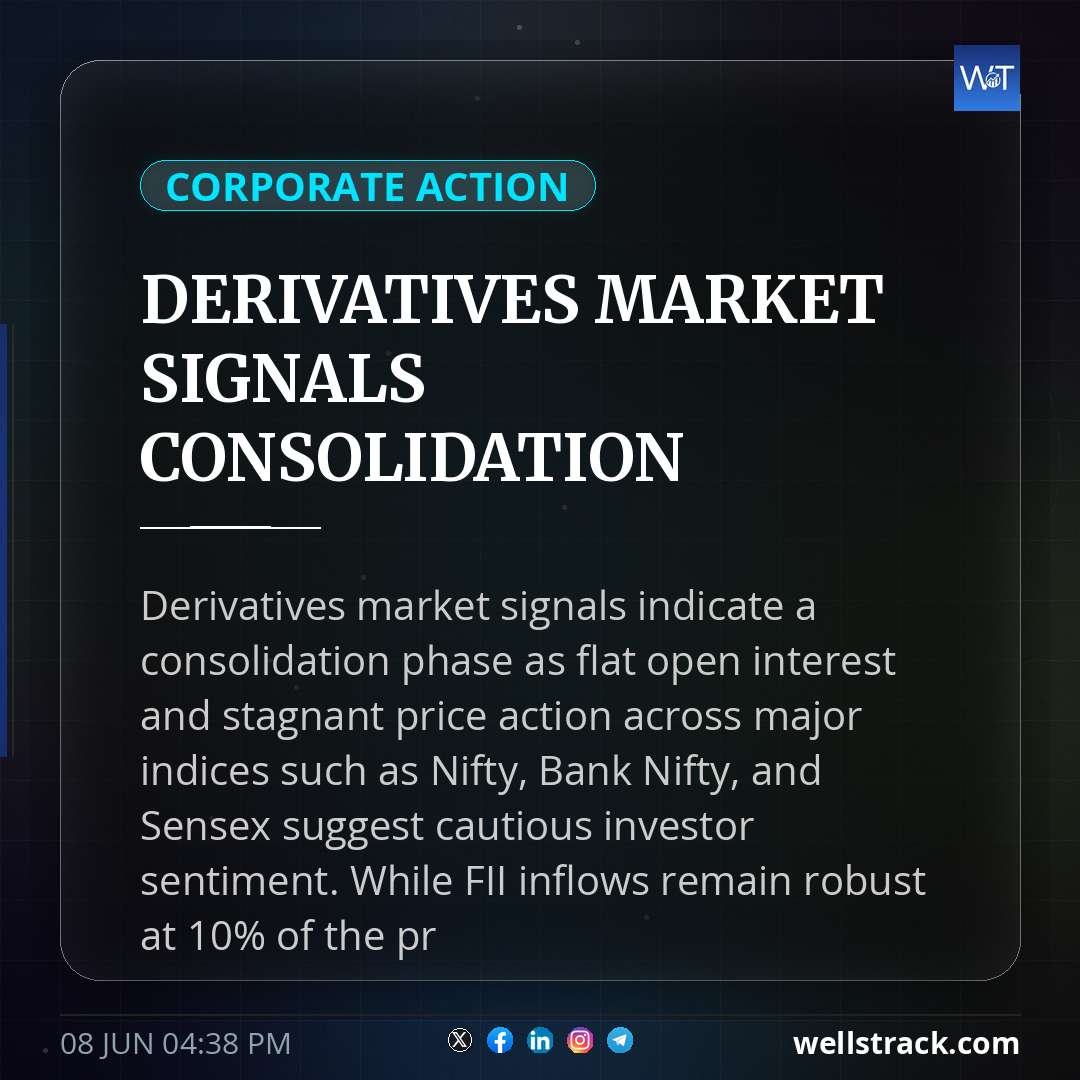 DERIVATIVES MARKET SIGNALS CONSOLIDATION